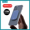 10000mAh Magnetic Power Bank Charger PD 20W Wireless Fast Charge External Battery Portable Charger for iPhone 14 13 12 Pro Max 1