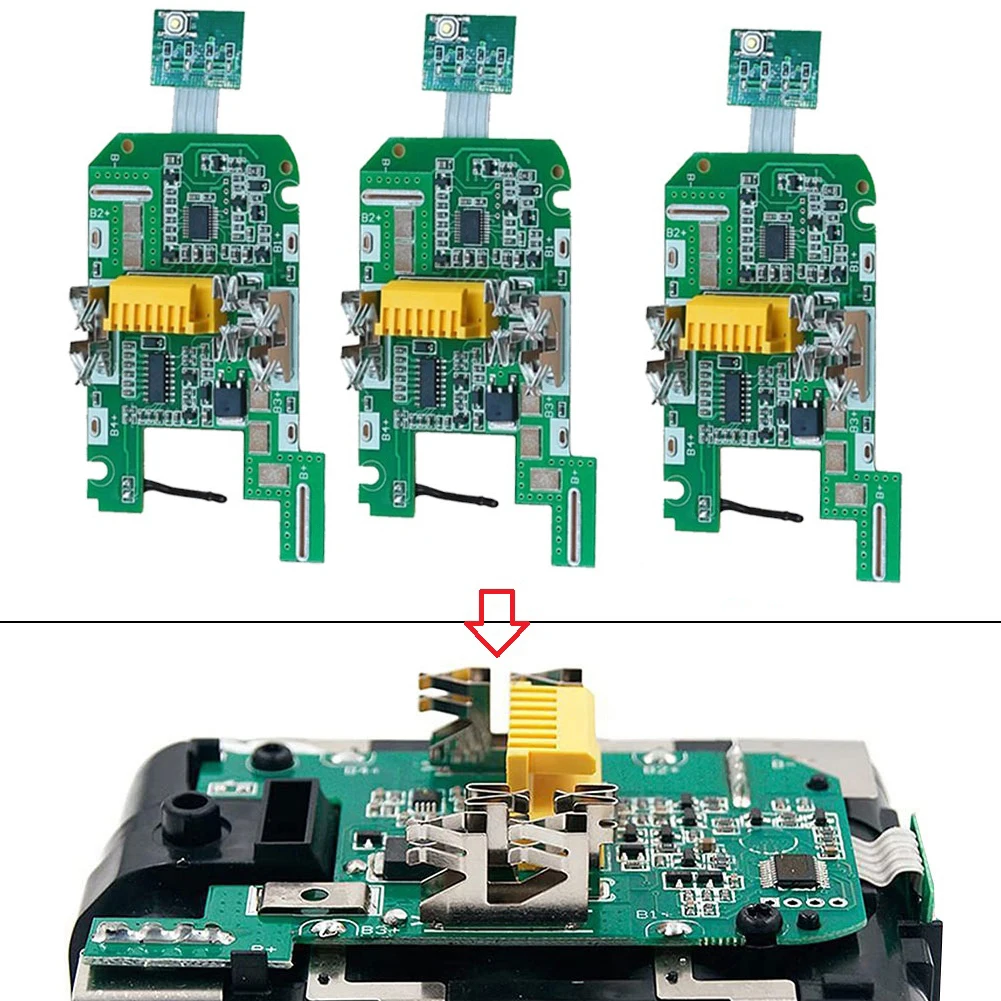 3pcs BL1830 Charging Protection Circuit Board PCB For Makita 18V