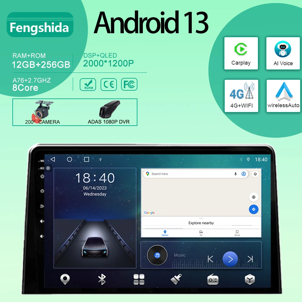 Per Citroen Berlingo 2019 Peugeot Partner Per Peugeot Rifter 2020 Per Opel Combo Autoradio Navigazione Android Gps Autoradio Dvd