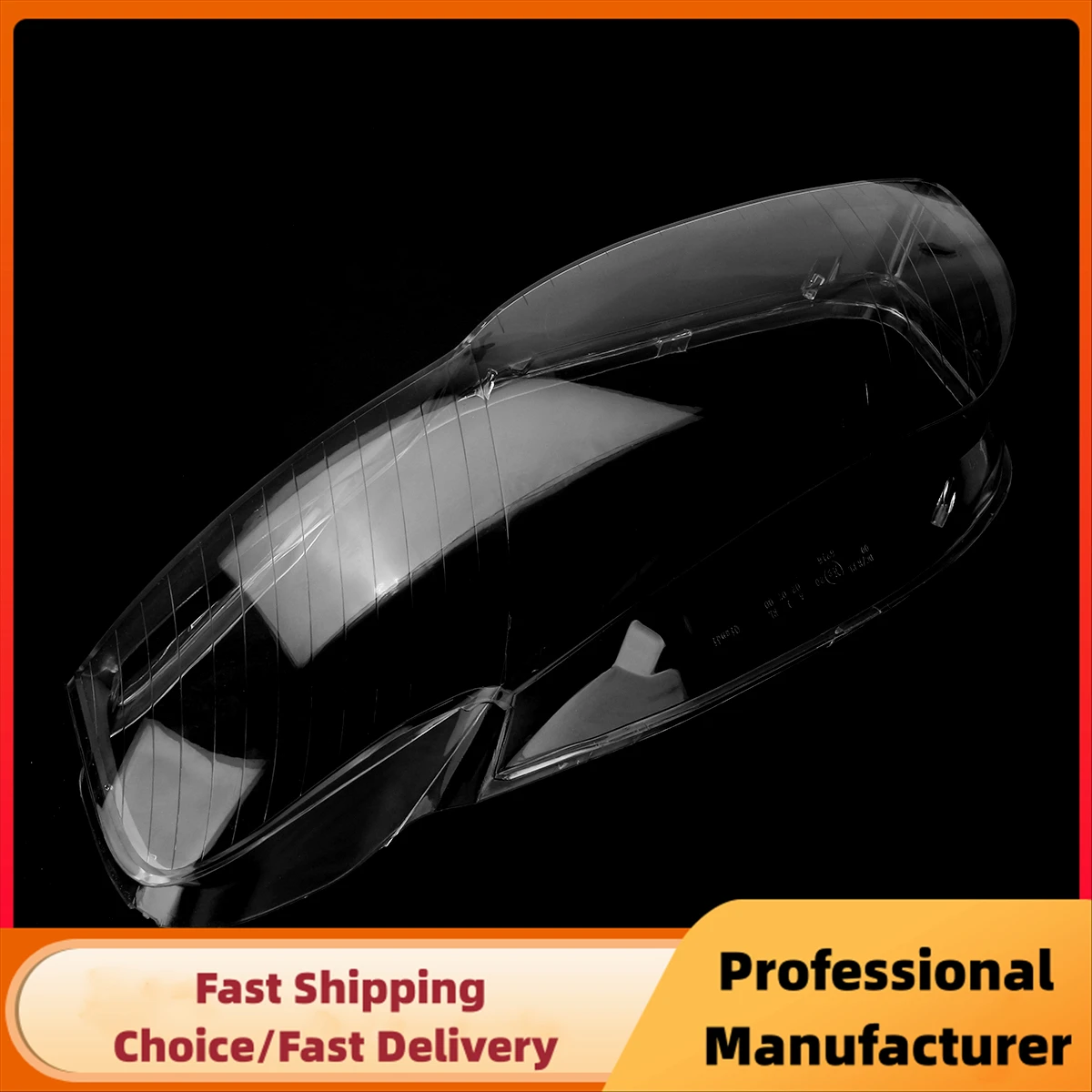 Headlight Cover Lens Shell for Audi A4 B7 S4 RS4 2006 2007 2008 1Pair Transparent Lampshade