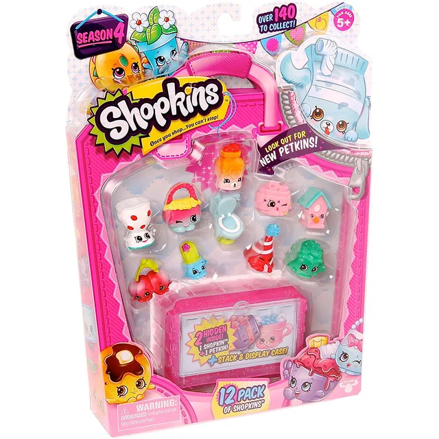 Shopkins Season 4, 5pk, over 140 to Collect in This Series - Playset 