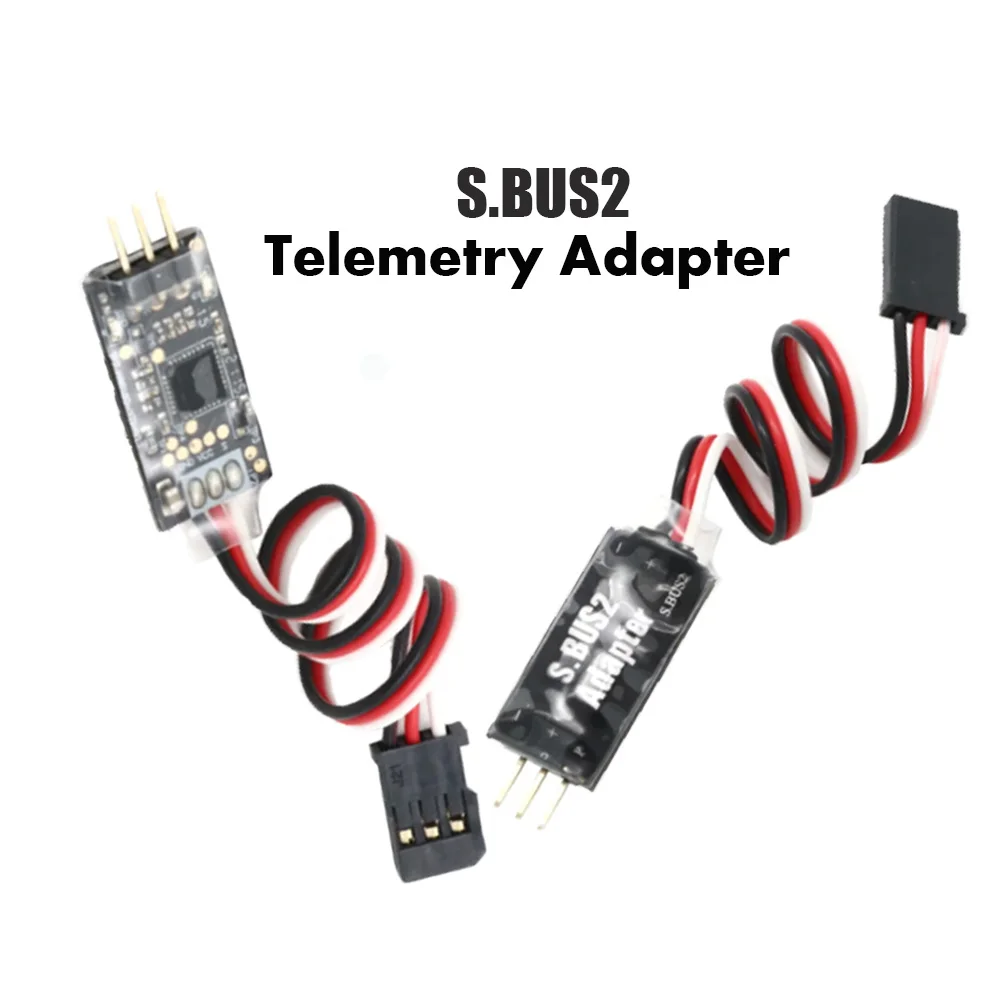 

High Quality Hobbywing S.BUS2 Telemetry Adapter for Futaba Platinum V4/V4.1/V5 Aircraft ESC Drone Electronics Connector Plugs