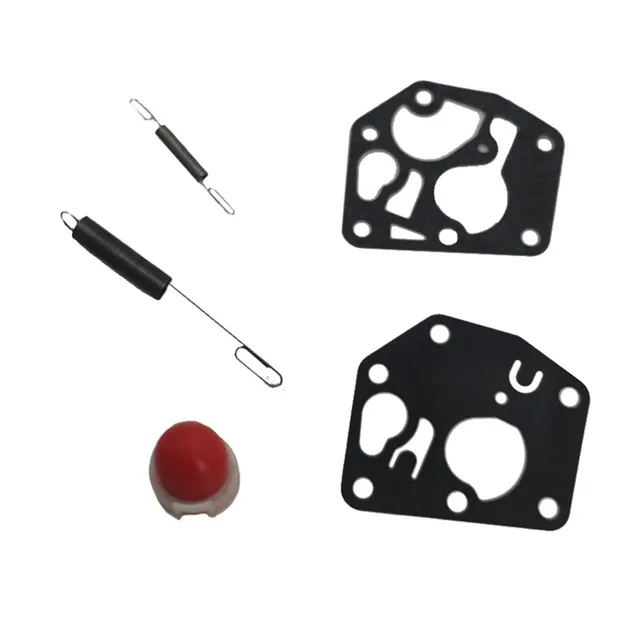 Kit Ricambio Filtro Aria E Candela Per Tosaerba Briggs & Stratton - Include Guarnizioni Per Carburatore E Olio - Foto 4