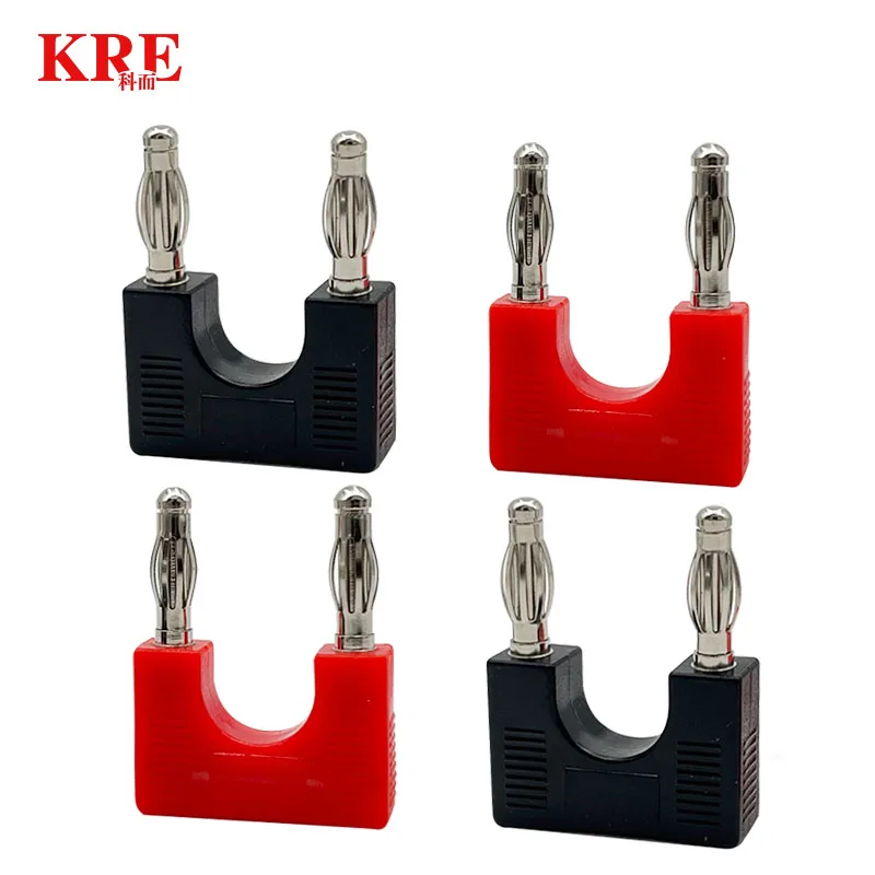 Curto-circuito Elétrico Plugue Banana Adaptador Par Terminal j 20004 mm Pcs