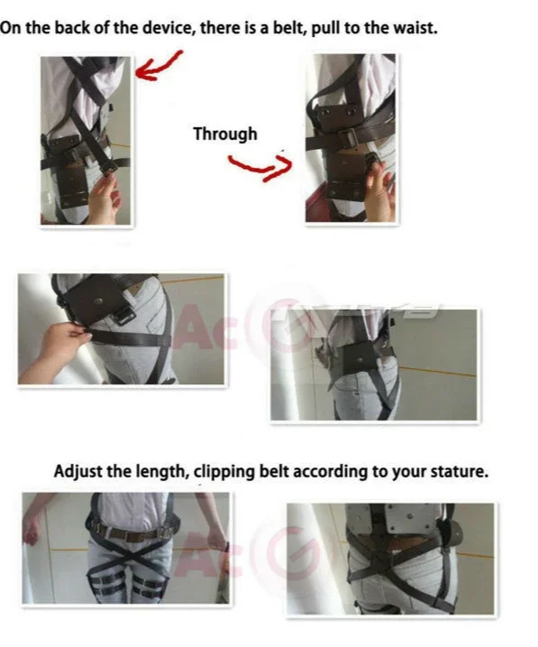 Attack on Titan: Eren Yeager | Survey Corps Leather Costume 61 Attack on Titan Levi Ackerman Survey Corps Cosplay Costume