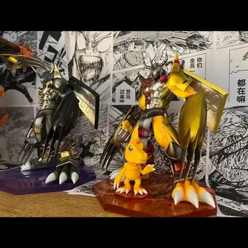 21cm Anime Digimon Adventure War Greymon Figure Greymon Action Figures Pvc Statue Desktop Decoration Collection Model Toys Gifts 2