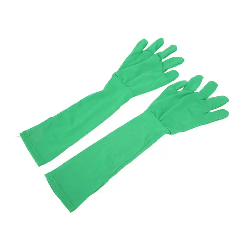 Sobremanga Irfora Green Chroma Key Guantes Chromakey Guante Efectos  invisibles Fondo Chroma Keying Guantes verdes para fotografía de pantalla  verde Foto Video Irfora Sobremanga