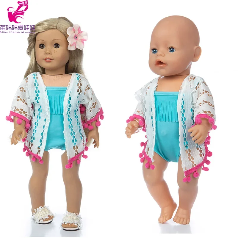 Doll Clothes 17 Inch 43cm Baby Doll Boy Swimming Pants 18 Inch American Og Girl Doll Bikini Clothes