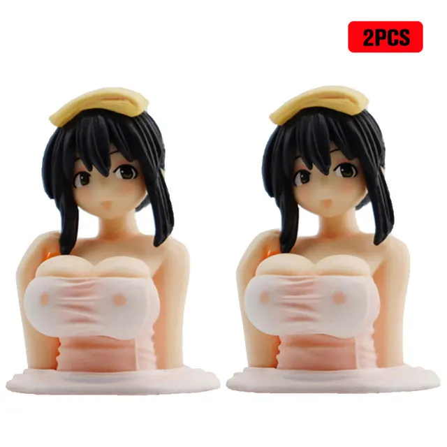 Mignon Kanako poitrine secouant ornements Kanako Collection modèle poupée  Kawaii Anime Statue pour voiture Sexy poupée Figurine décoration de voiture  - AliExpress