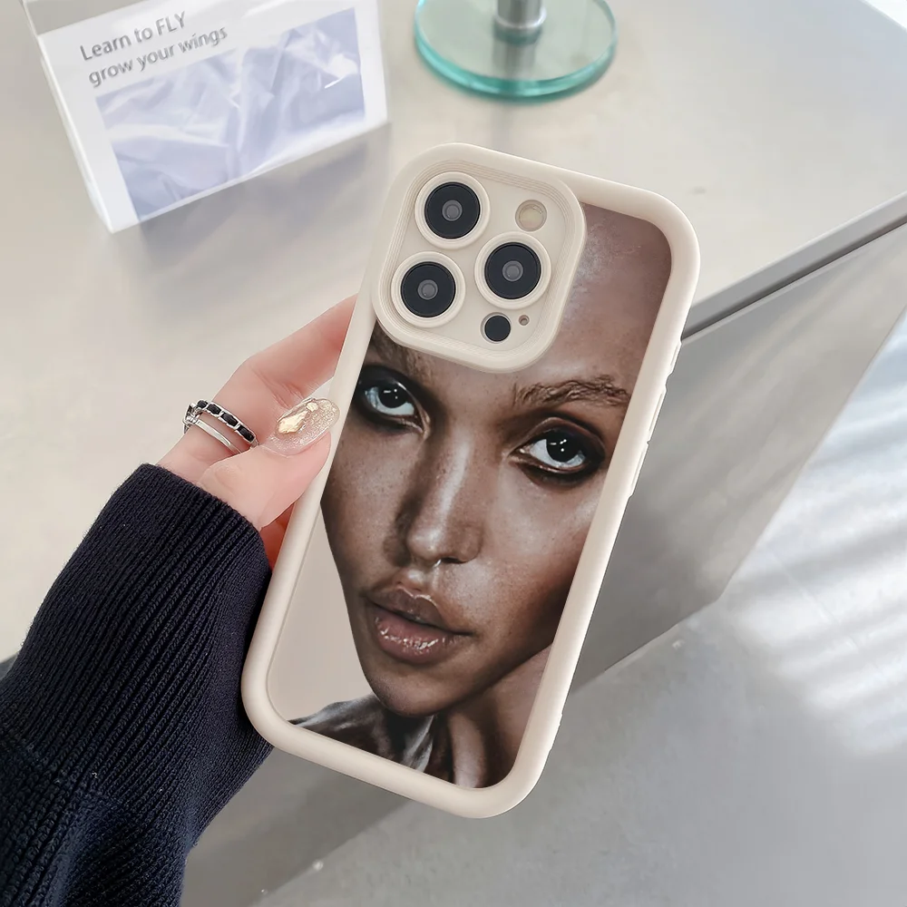 EUSEXUA Afterglow Soft TPU Phone Case – Artistic Back Cover