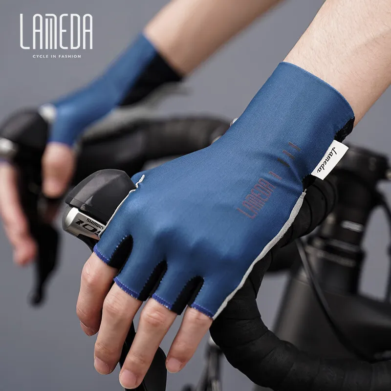 

Cycling Gloves Wear-resistant Half Finger Gloves Shock Absorbing Bicycle Gloves Breathable Woman Anti-slip Gloves