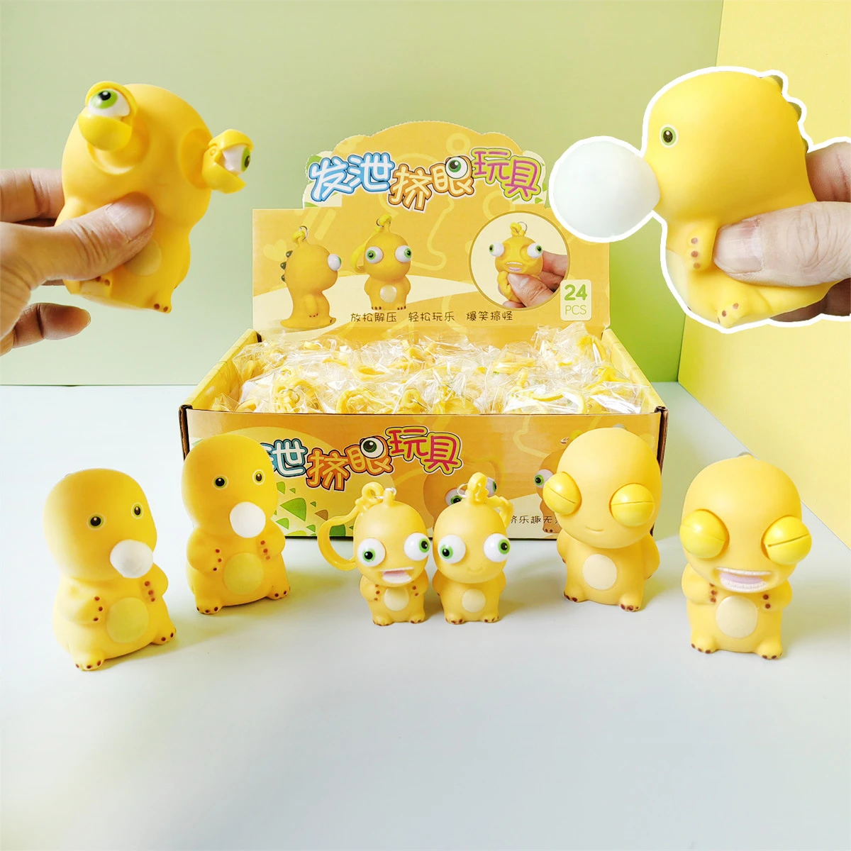 Anime Pokemon Milk Dragon Squeeze Garage Kit Action Figure Parody