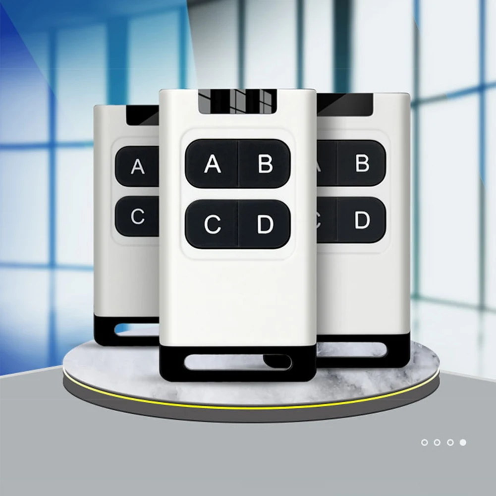 DC 12V IR Remote Control Universal 433.92MHz Wireless Remote Control 4 Key IR Copy Remote Controller 1 Channel for Electric Door