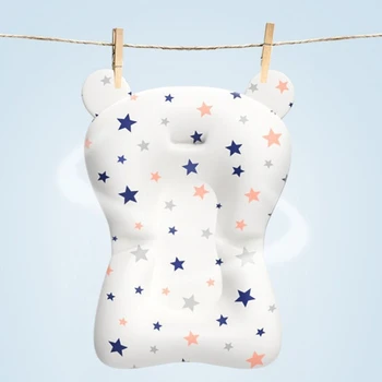 Cuscino di supporto per il bagnetto per bambini Sedile galleggiante pieghevole Cuscino da bagno per neonato regolabile Amaca per rete di sicurezza per neonati