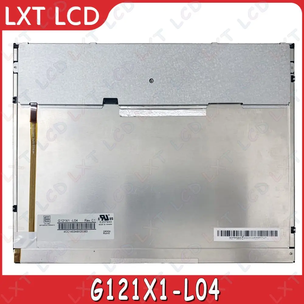 

Панель ЖК-Экрана Для Innolux G121X1-L04 Original 12,1 дюймов G121X1 L04, сенсорная панель, ЖК-панель, модули дисплея 1024 × 768