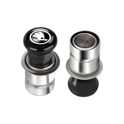 Compact Auto Badge Cigar Lighter Adapter (For Skoda)