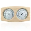 5 Type Original Wood Hemlock Sauna Hygrothermograph Durable Thermometer Hygrometer Humidity Temperature Measure Gauge For Indoor 1