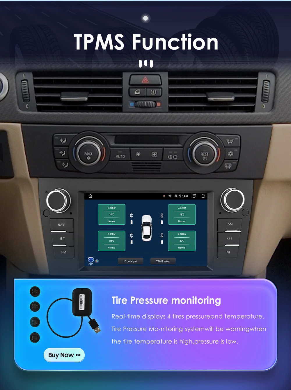 Hizpo 7'' 2Din Android 13 Auto Intelligente System Für BMW 3 Serie E90 E91 E92 E93 AI Auto Multimedia GPS CarPlay AUTO DSP 4G 7862 – Detail 24