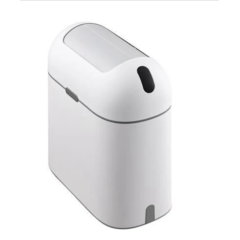 

New Touchless Bathroom Trash Can With Lid Office Garbage Cans With Automatic Lid Motion Sensor Trash Bin For Toilet, RV