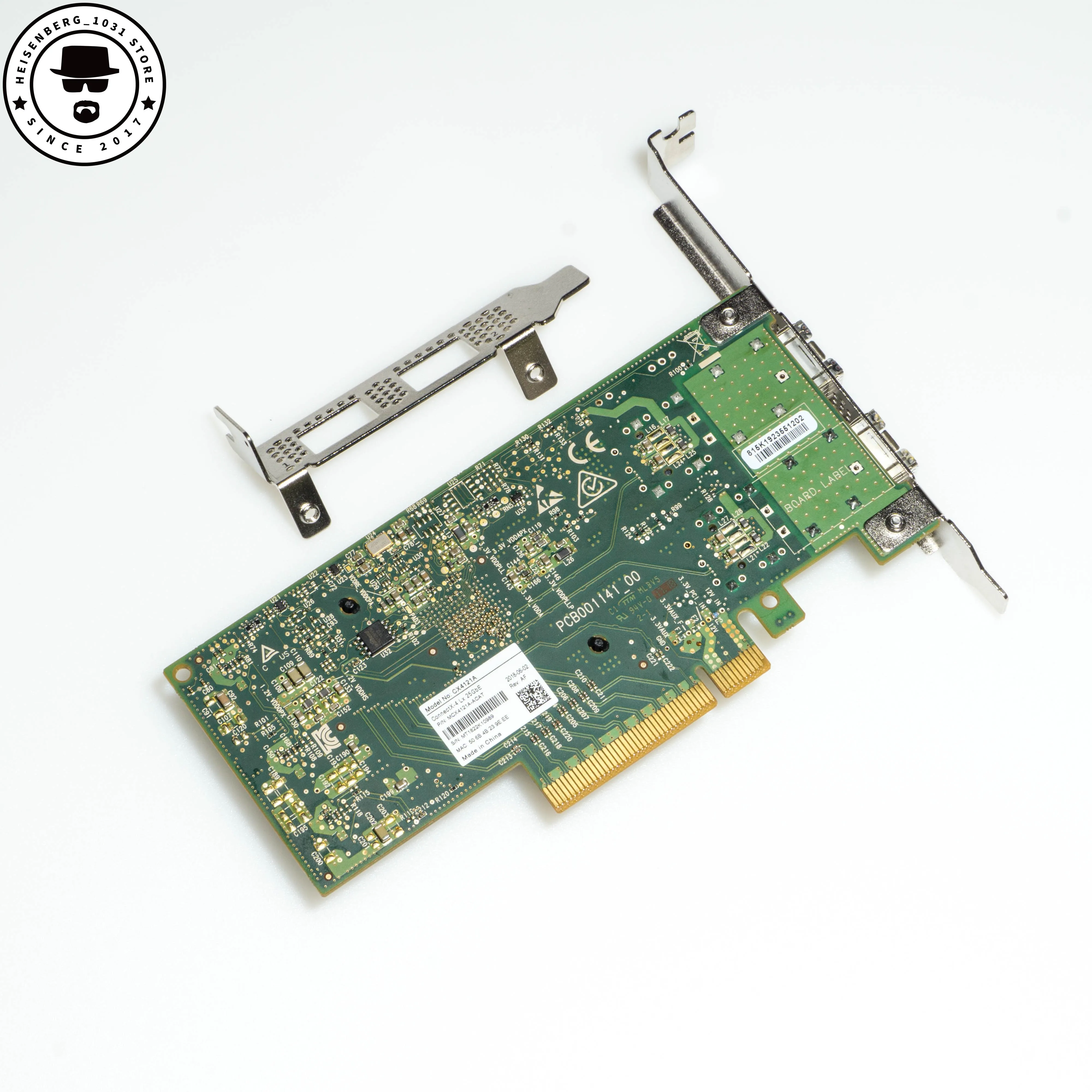 Conector de Porta Dupla Nvidia Mellanox Mcx4121a-acat lx en Nic 25gbps®transceptores Compatíveis Nsa Homelab Pcie3.0 x Sfp28 - Imagem 6