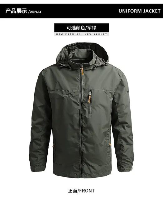 Mens Waterproof Fishing Jackets Softshell Field Jacket, 40% OFF