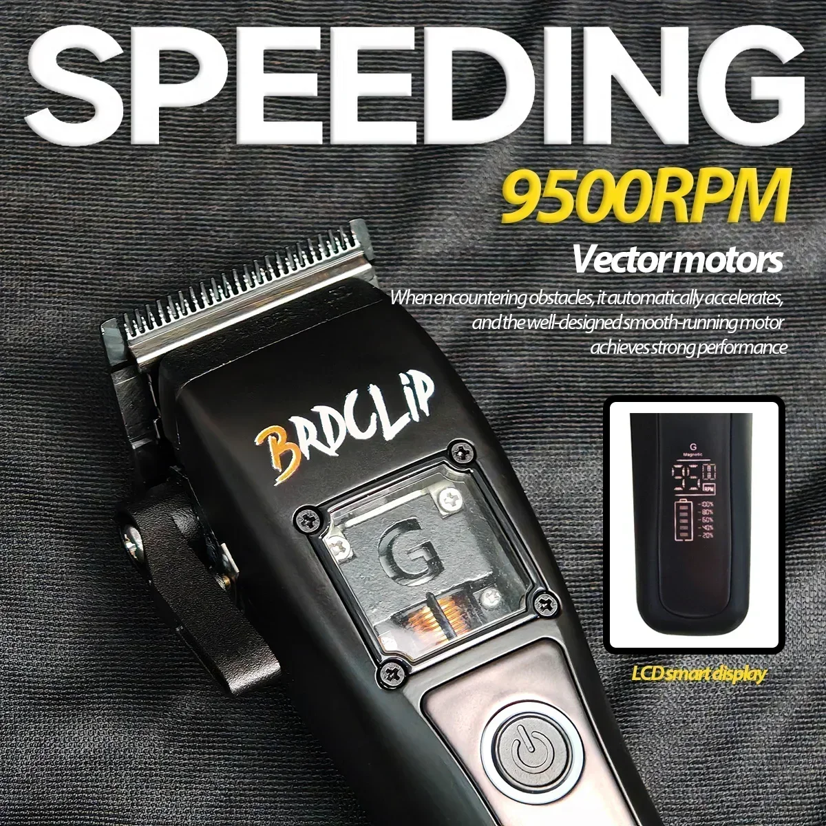 전문 BRDCLIP 남성용 벡터 모터, 3 색 졸업 전기 케이블 클리퍼, G28, G27, 9500RPM