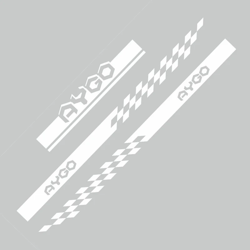 Lfldmj 1set Car Styling Racing Sport Stripes Motorhaubenaufkleber, for-Toyota  AYGO Zubehör Auto Motorhaube Motorabdeckung Dekor Vinyl Aufkleber :  : Auto & Motorrad