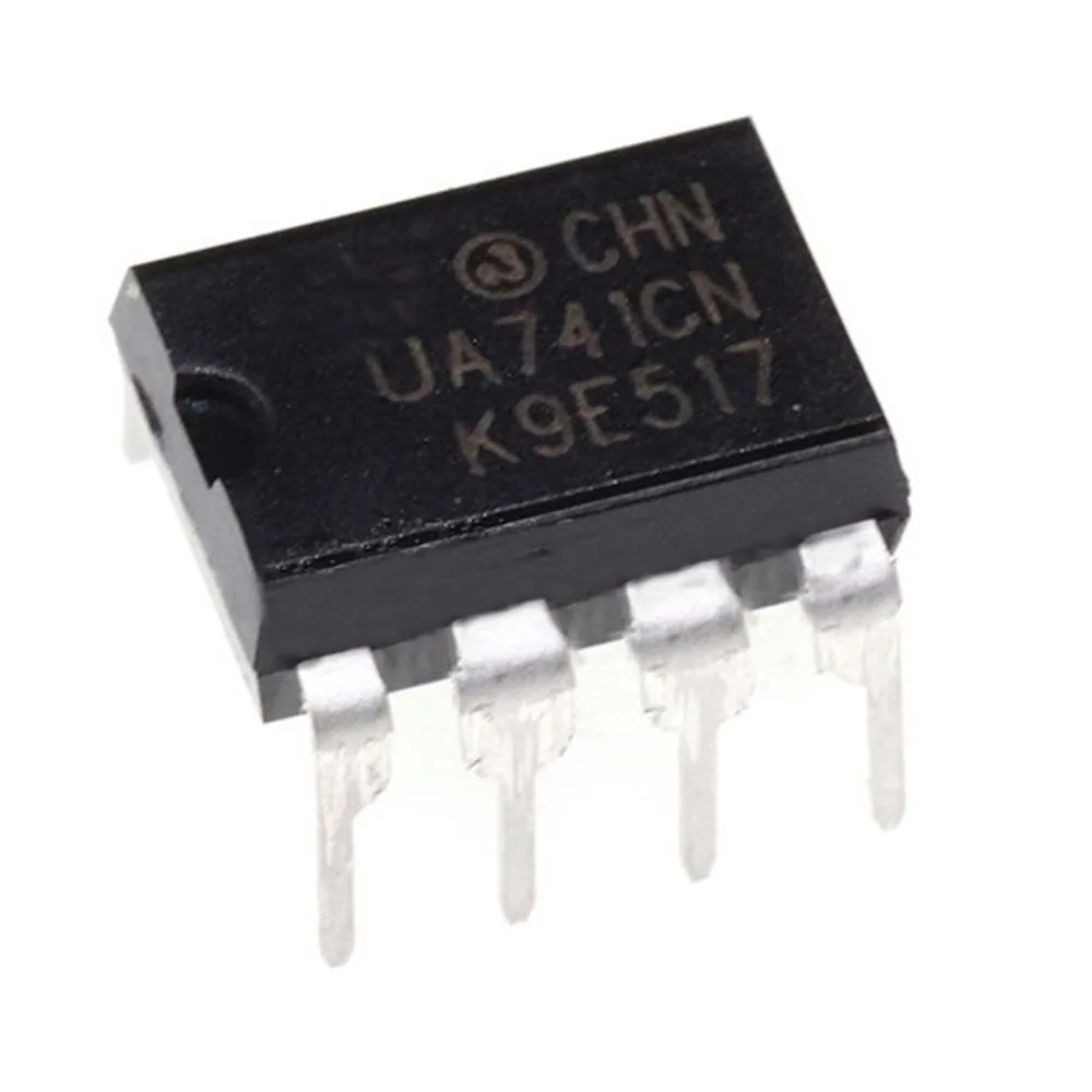 

100PCS DIP8 IC UA741CN UA741CP UA741 OP Amp LM741 741 Best quality