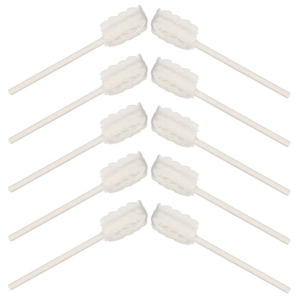 10 Pcs Oral Cleaner Kids Toothbrushes Baby Mouth Gauze Newborn for Infants Tongue