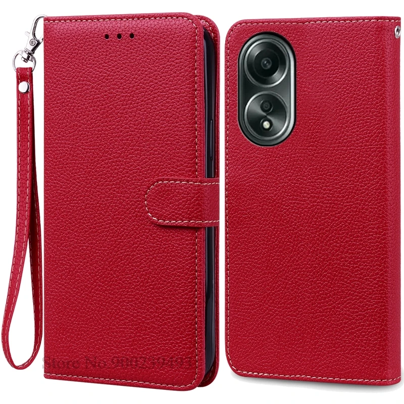 Leather Flip Wallet Case - Luxurious Silicone Book Cover