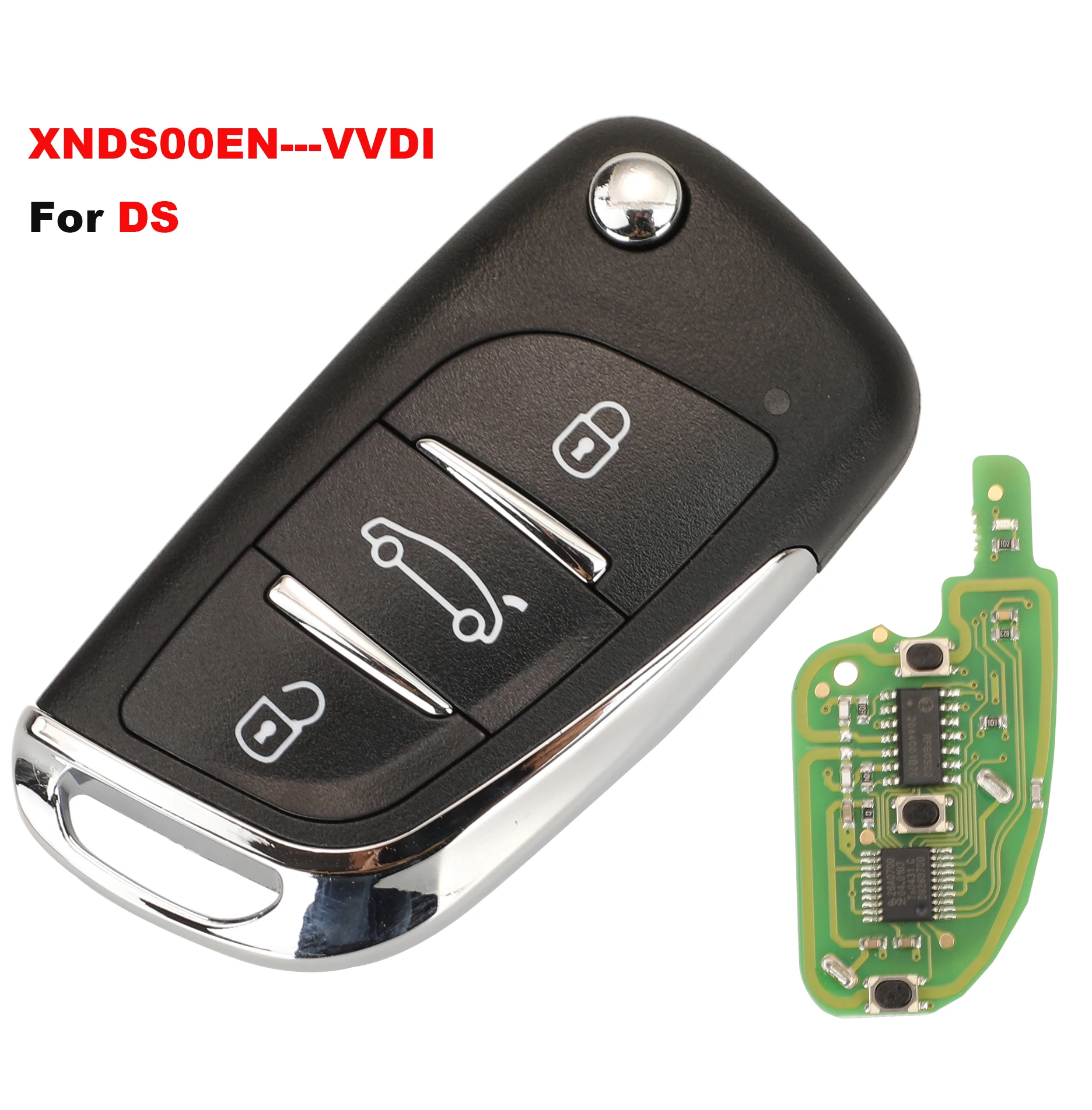 1/5/10pcs,Xhorse VVDI2 Wire/Wireless Universal Super Remotes Key 3 Buttons XK/XN/XEDS01EN For VVDI MINI Key Tool MAX Programmer