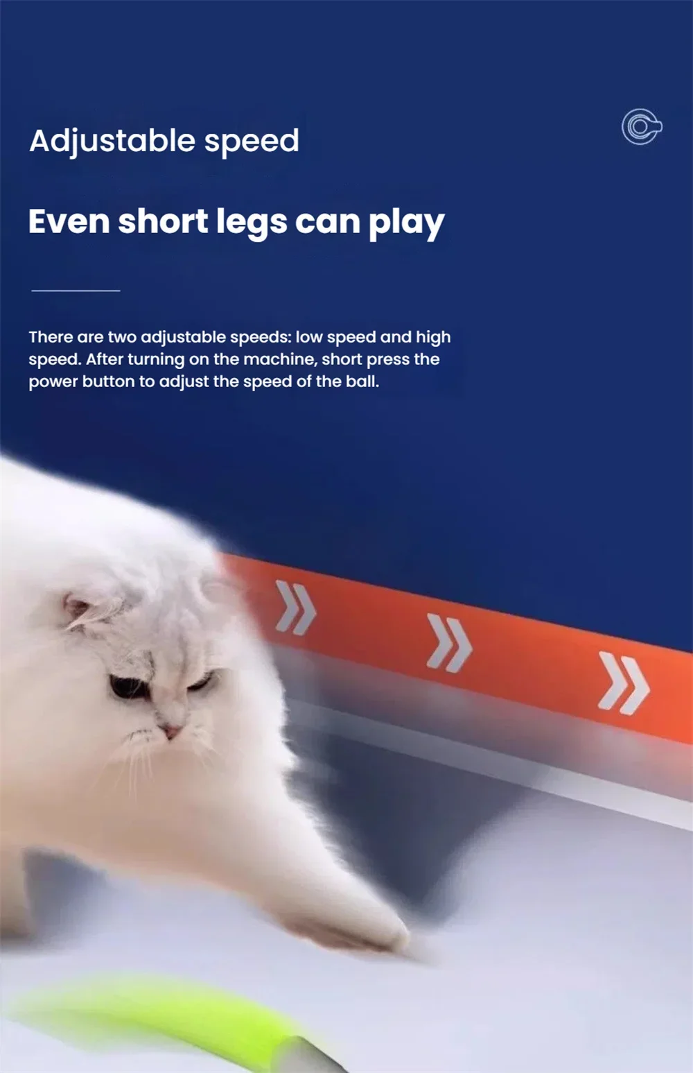 Interactive Rolling Pet Ball Toy For Cats And Dogs Motion Toy_voghion.com