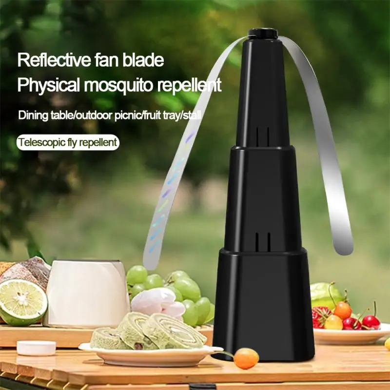 

Table Top Wasp Repeller Fan Multi-function Party Bbq Deterring Indoor Outdoor Dinner Fly Fans Tables Fly Fans Fly Spinner