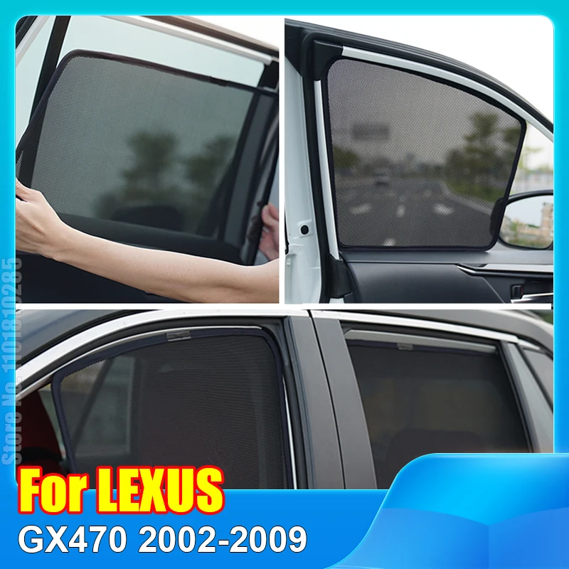 For Lexus GX 470 2002 2009 GX470 Car Window SunShade UV Protection Auto