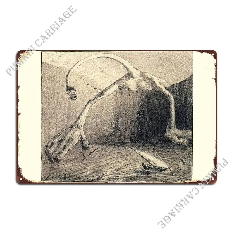 

Alfred Kubin Metal Sign Garage Decoration Club Plaques Personalized Plates Tin Sign Poster