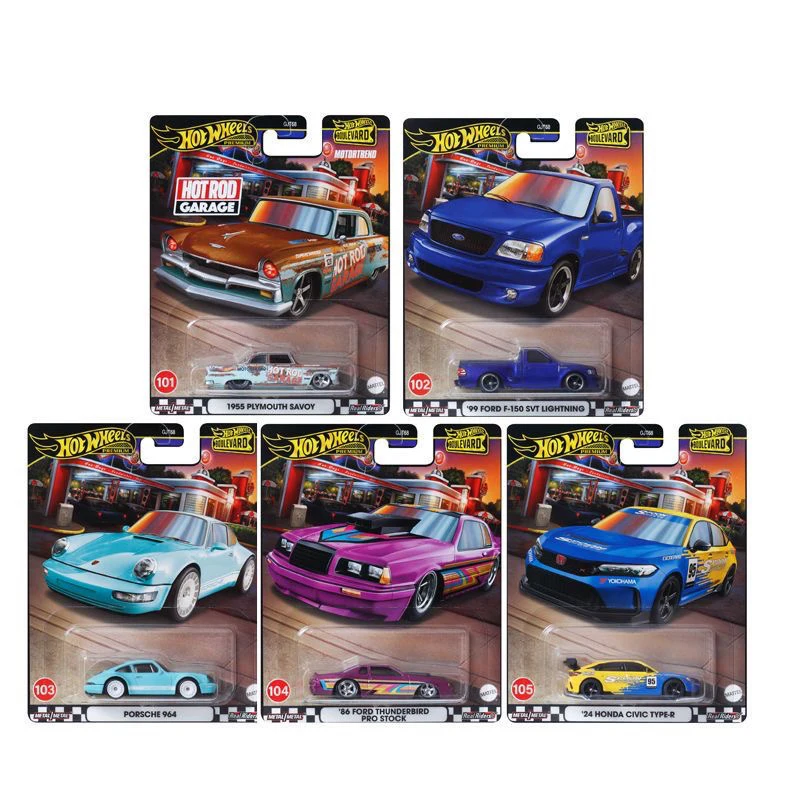 Hot Wheels Premium Boulevard #96-100 #101-105 #106-110 Toyota