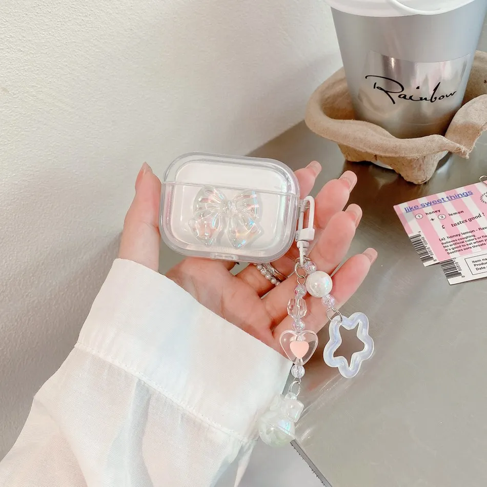 Fashionable Clear Silicone Earphone Case Cover