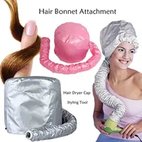 Sèche-cheveux bouchon de vapeur réutilisable style séchage chapeau soins des cheveux bonnet de cheveux secs pour sèche-cheveux maison Spa Salon style 2