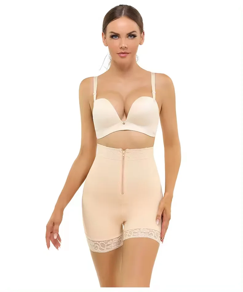 Description Picture 2 of itemWomen Hip Enhancer Postpartum Shapewear High Waist Tummy Body Slimming Panty Colombian Shorts