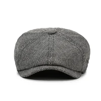 Unisex Casual Newsboy Hat for Travel, Shopping & Vacation - Retro Beret for Spring, Autumn & Winter 6