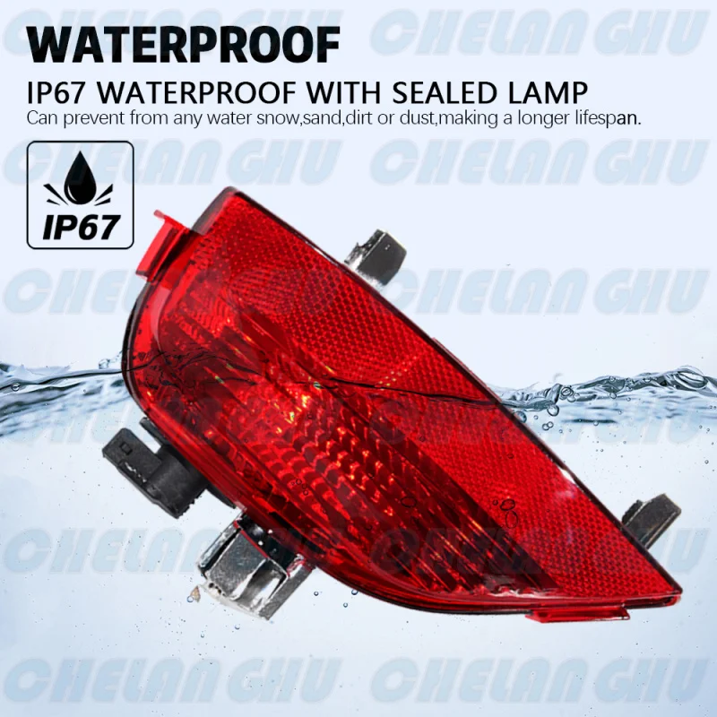 For Renault Symbol MK3 Facelift Left Side Rear Bumper Light Reflector Car accessories 265854470R