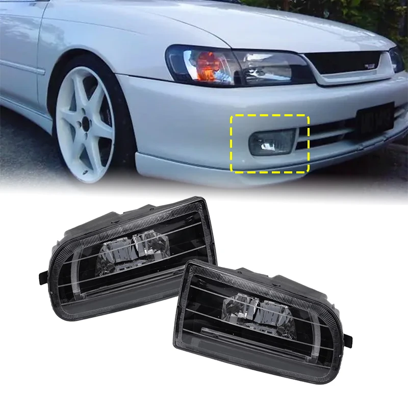 thumbnail image 1 of 1 par de luces antiniebla LED para Toyota Corolla AE100 AE101 1993-1997, luces de circulación diurna DRL blancas delanteras izquierda y derecha, 1 of 4