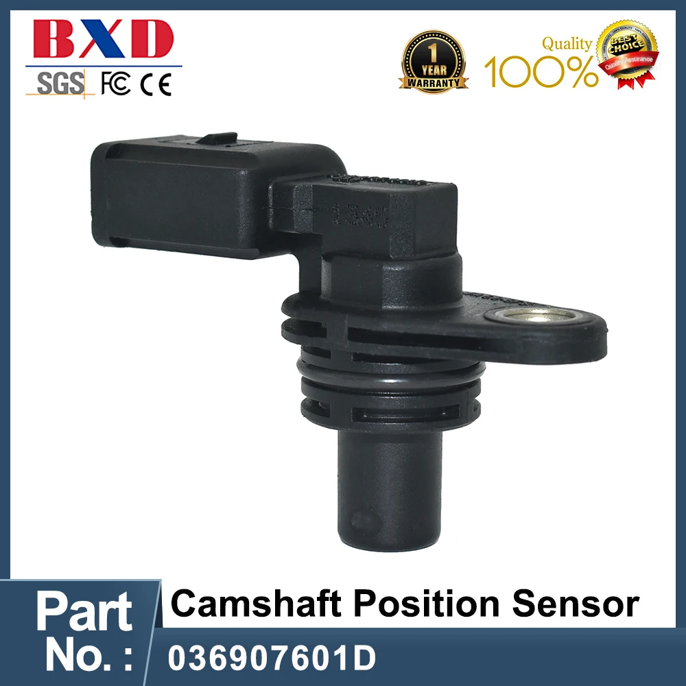 

Датчик положения распределительного вала 036907601D для VW POLO, GOLF, AUDI A2, SKODA, автоаксессуары для сиденья, 1 шт.