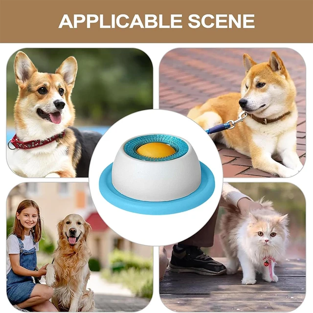 Pet Lick Mat Yogurt Licking Plate Anti-spill Slow Food Plate Feeder for Dogs Cats Promotes Dental Health Bite Resistant Toy 5