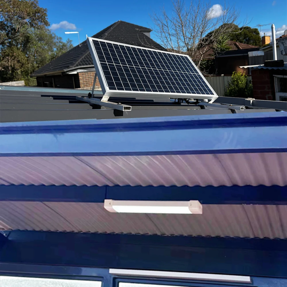 Daylight Sensor Solar Led Batten Light Solar Tube Lights for Bus Stop Parking Lots