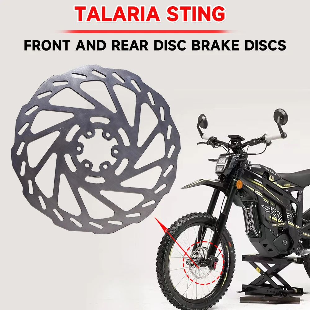 Per Talaria Sting Sting R Talaristing Mx4 Mx3 2023 Accessori Moto-Disco Freno Anteriore Disco Freno Posteriore Staffa Talaria
