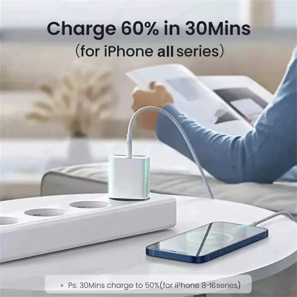 รูปสินค้า ที่ชาร์จ iPhone 40W PD ชาร์จเร็ว Type-C