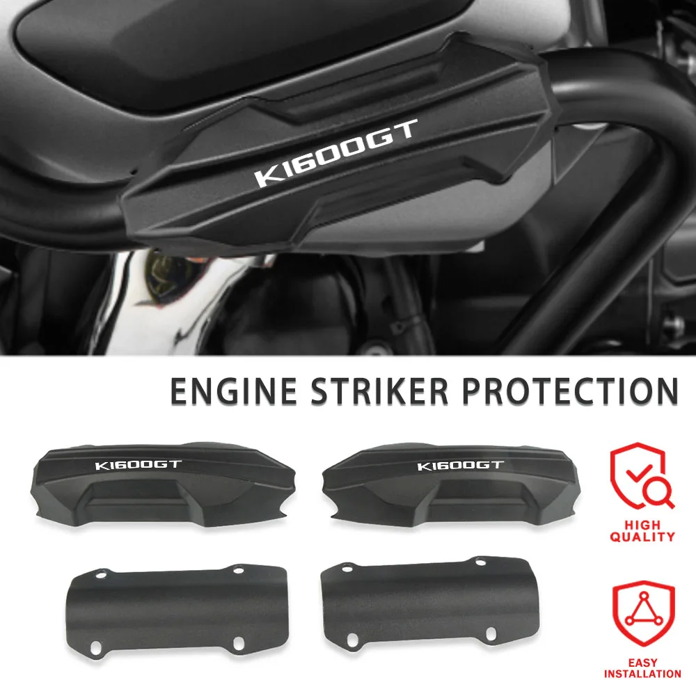 

25mm Motorcycle Engine Crash Bar Protection Bumper Decorative Guard Block For BMW K1600GT K1600GTL K 1600 GT K1600 GT GTL 2023