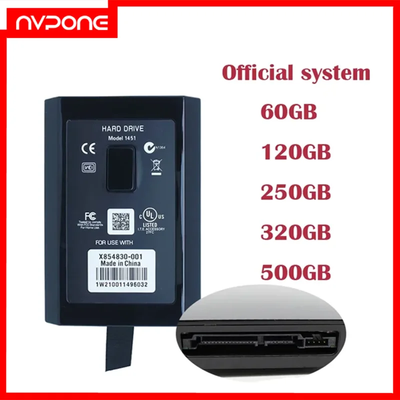 HDD Enclosure Internal Slim Hard Drive Box for Microsoft XBOX 360 Slim