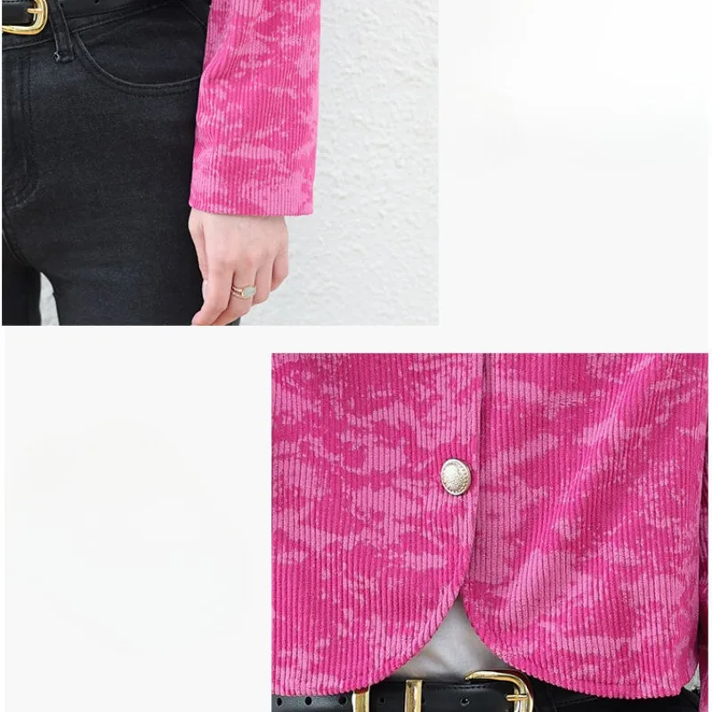 Small Fragrant Wind Short Jacket 2024 New Women's Fashion All-Match High-End Design Outcoat Female Temperament Slim Fit Outwear